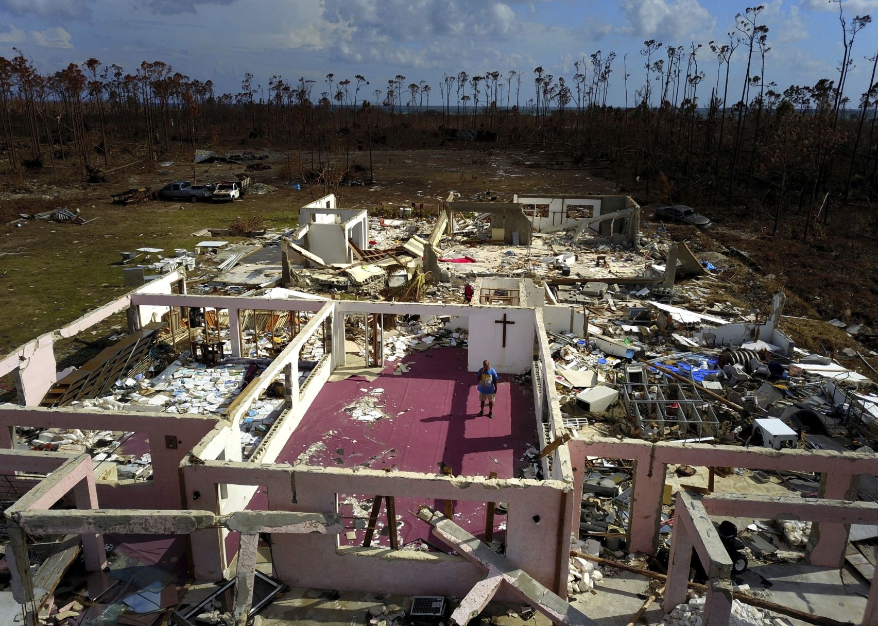 Bahamas destruction